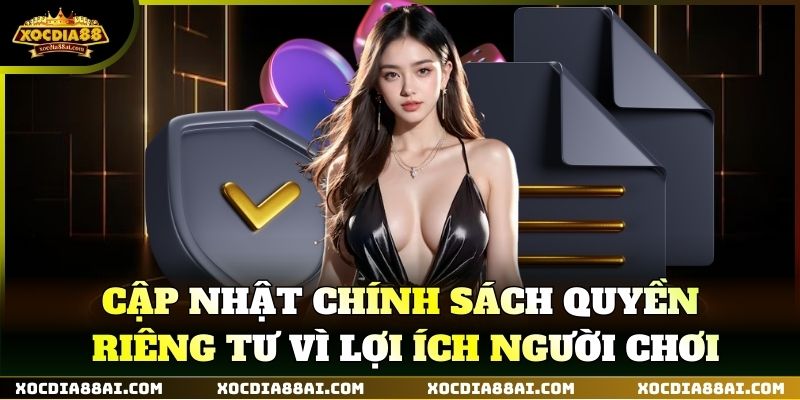 Cập nhật chính sách Quyền Riêng Tư vì lợi ích người chơi