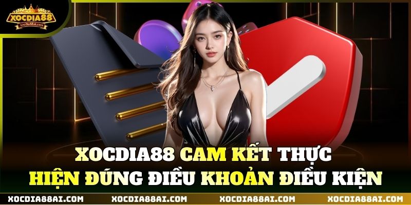XOCDIA88 cam kết thực hiện đúng Điều Khoản Điều Kiện